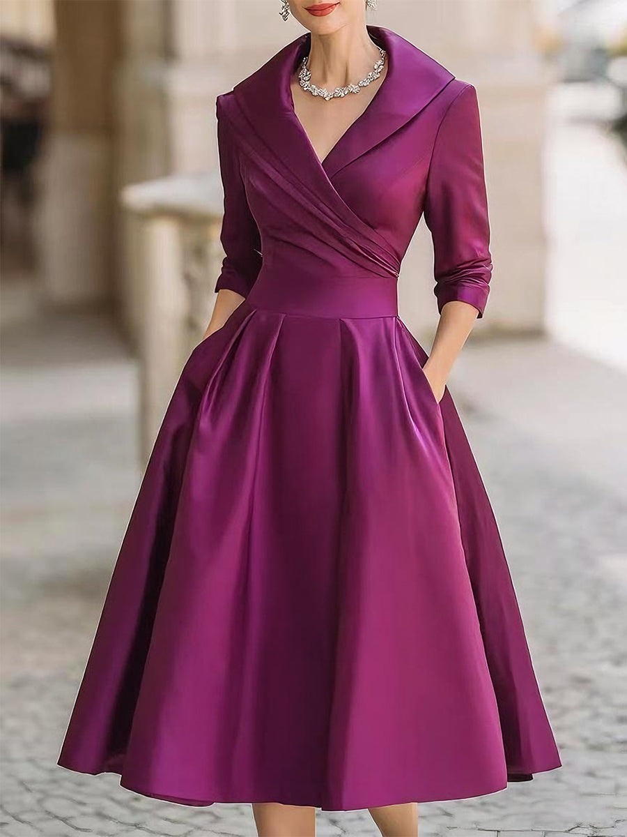 Lea | Elegante Midi-jurk
