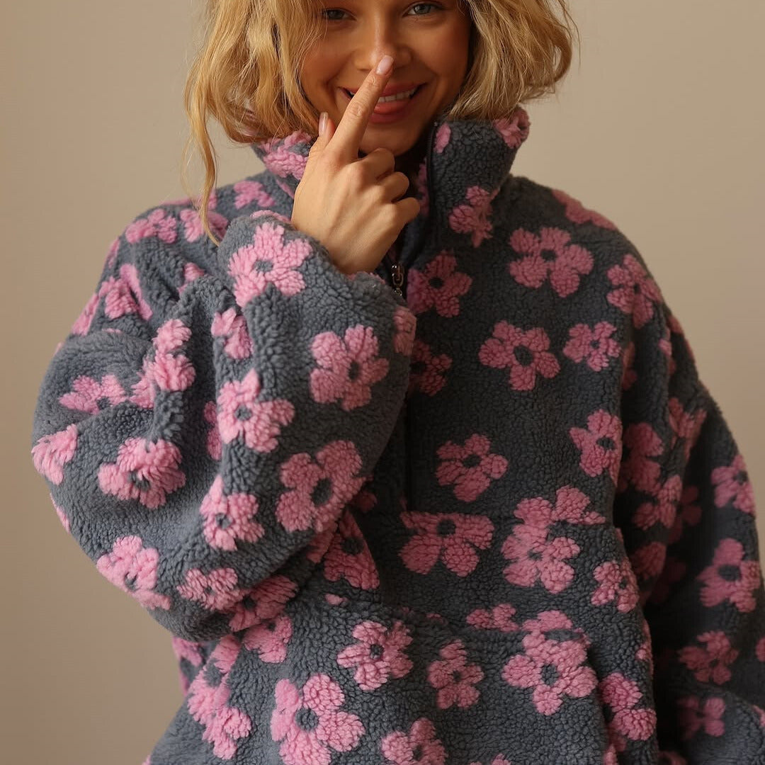 Daisy | Fleece-Pullover Bloom Voor Vrouwen