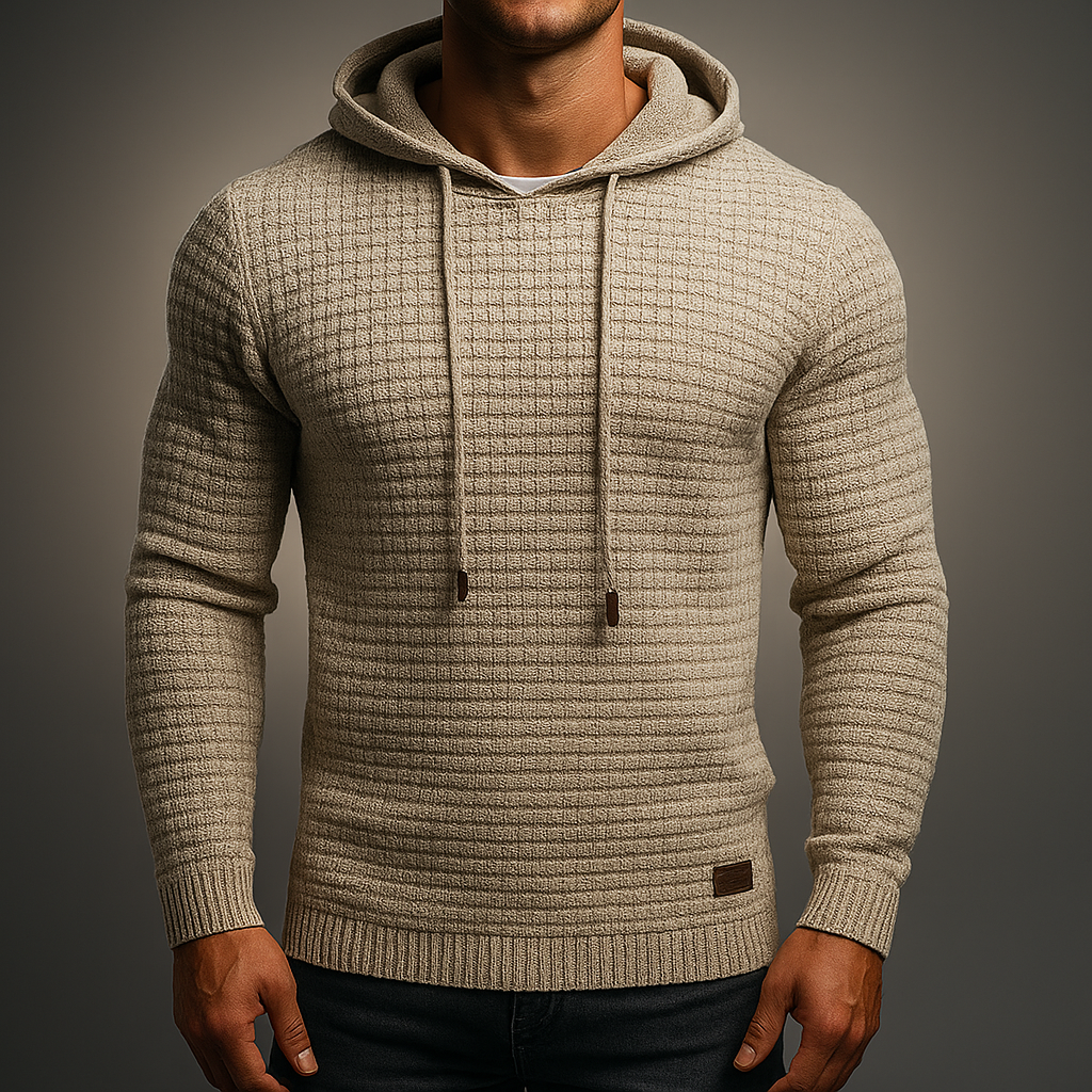 Francois | Gebreide hoodie