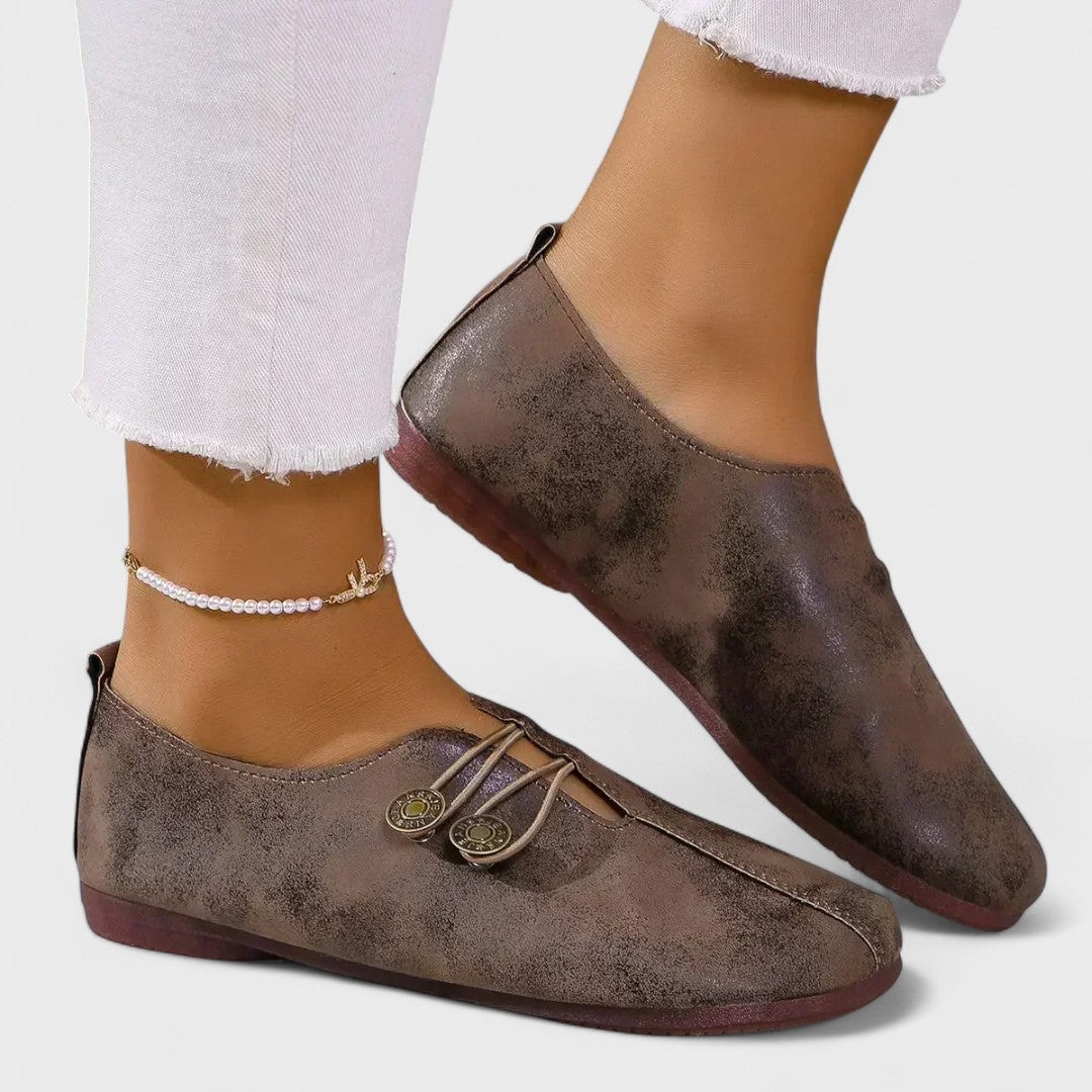 Lydia | Suede Orthopedische Loafers