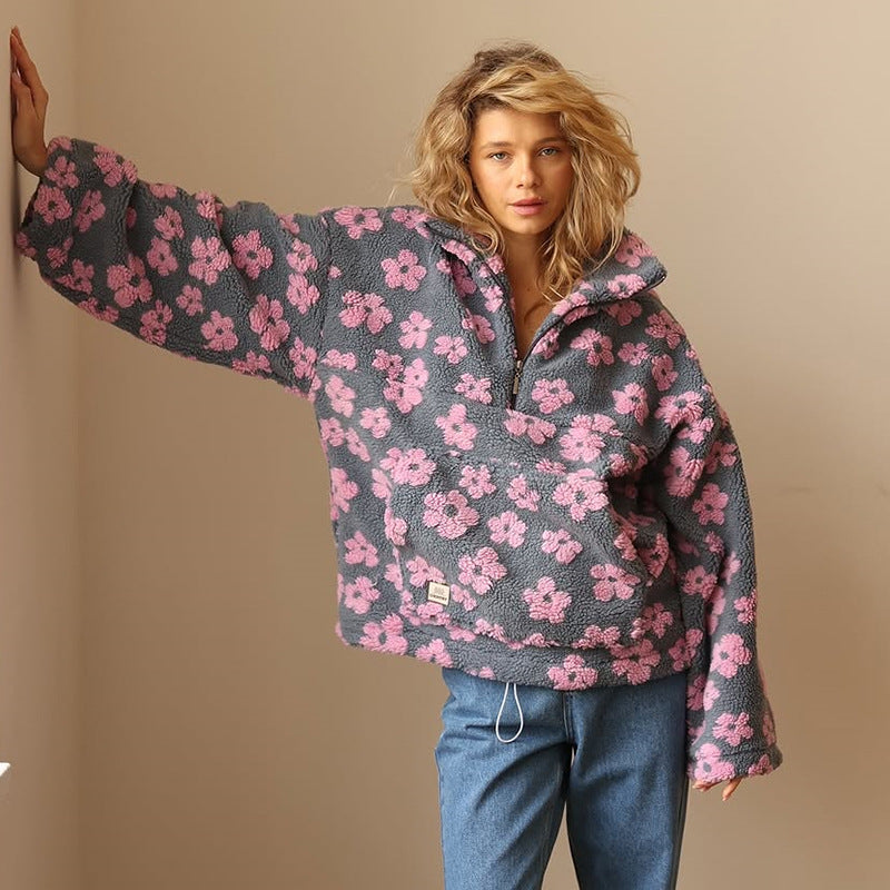 Daisy | Fleece-Pullover Bloom Voor Vrouwen