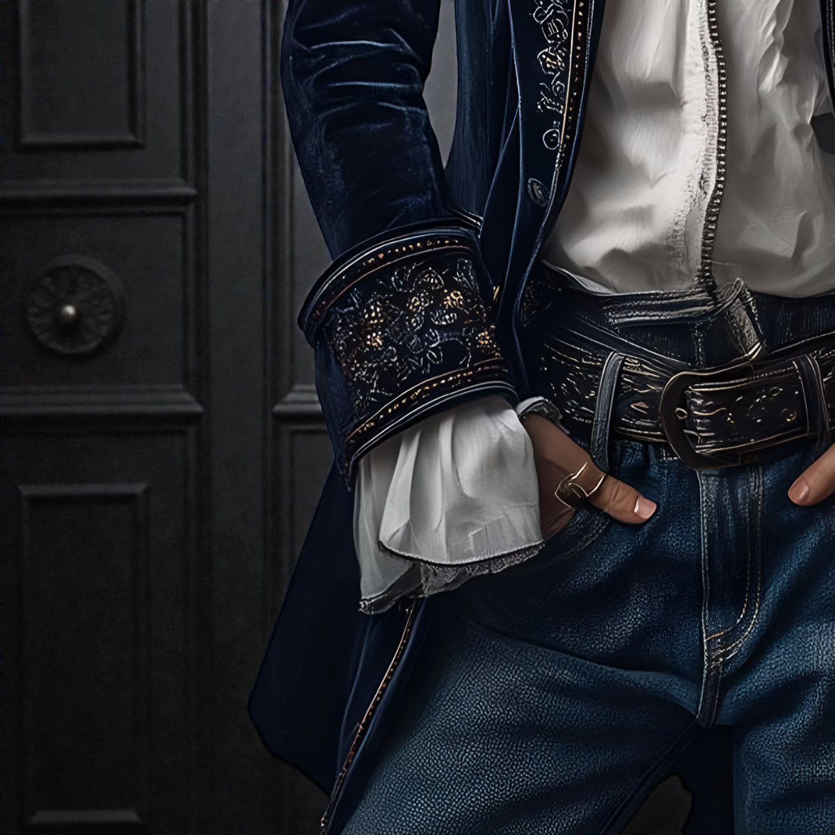 Nuria | Elegante Veloursjacket