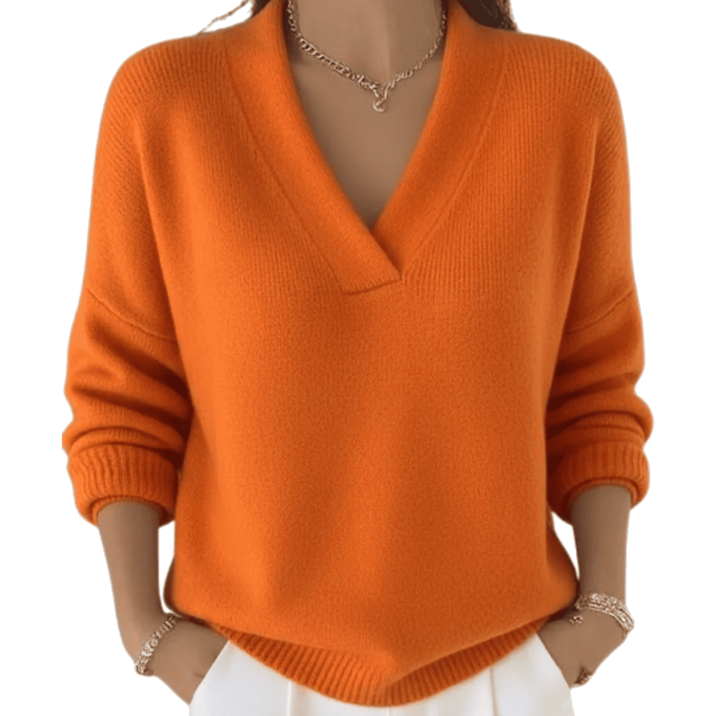 Linda | De Luxe V-Neck Sweater