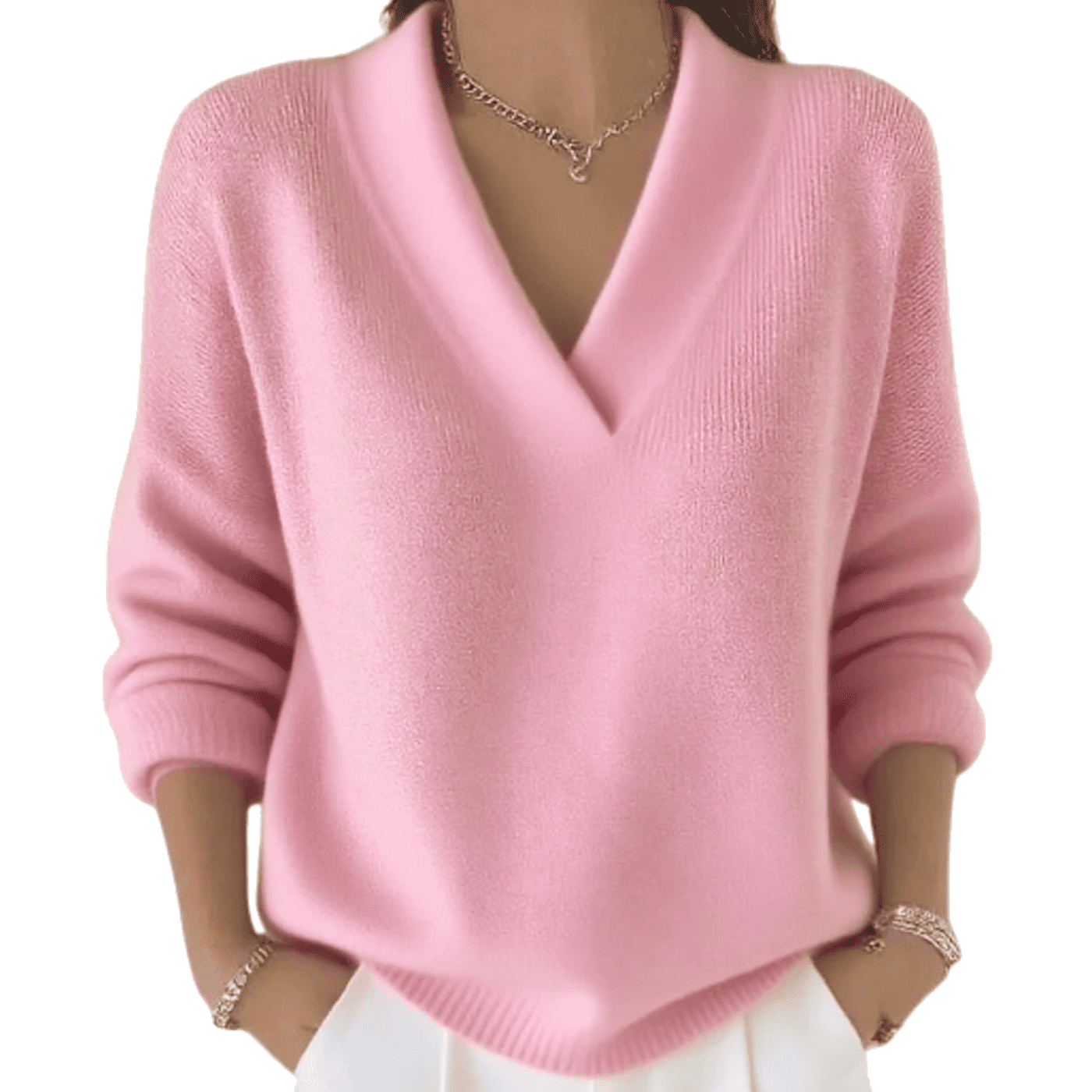 Linda | De Luxe V-Neck Sweater